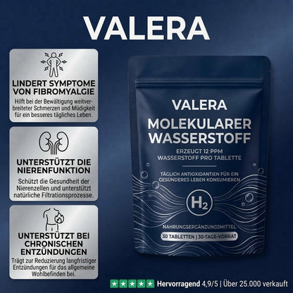 Wasserstofftabletten – 30-Tage-Vorrat | Neue & verbesserte Variante