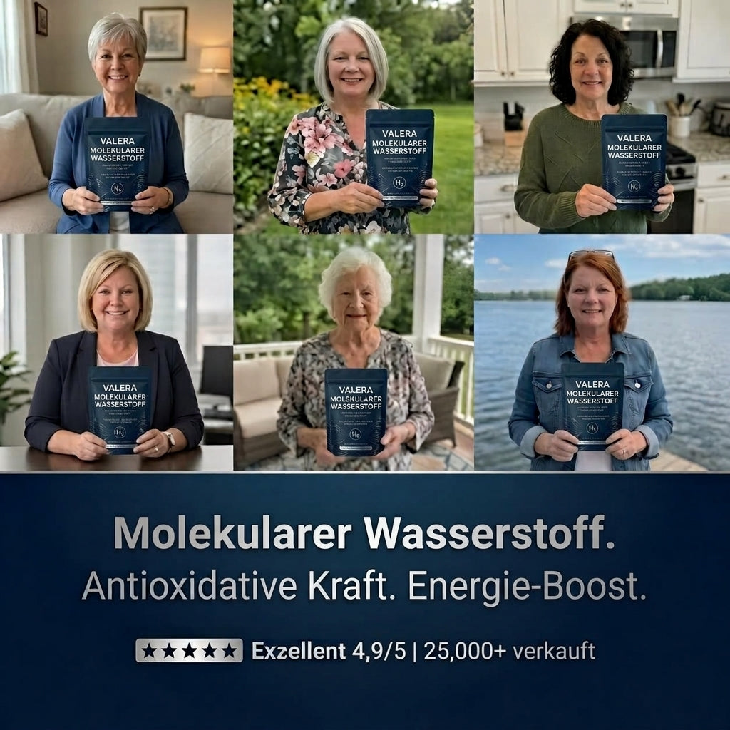Wasserstofftabletten – 30-Tage-Vorrat | Neue & verbesserte Variante