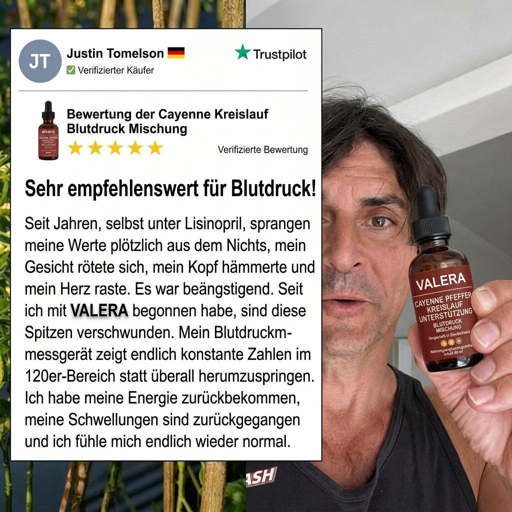 Cayenne-Mischung für Kreislauf und Blutdruck