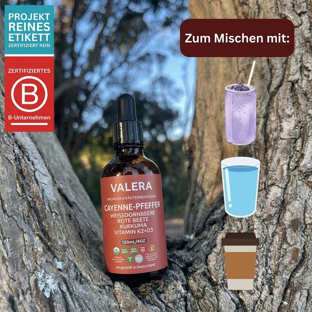 Cayenne-Mischung für Kreislauf und Blutdruck