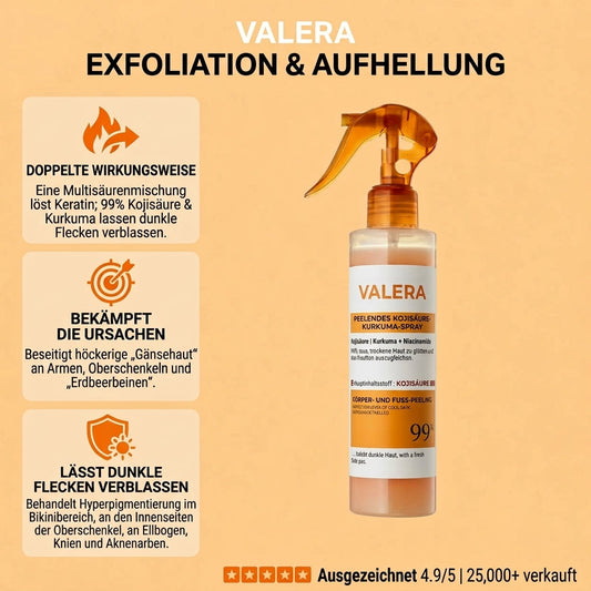Kojisäure-Kurkuma-Sprühmittel gegen dunkle Hautflecken