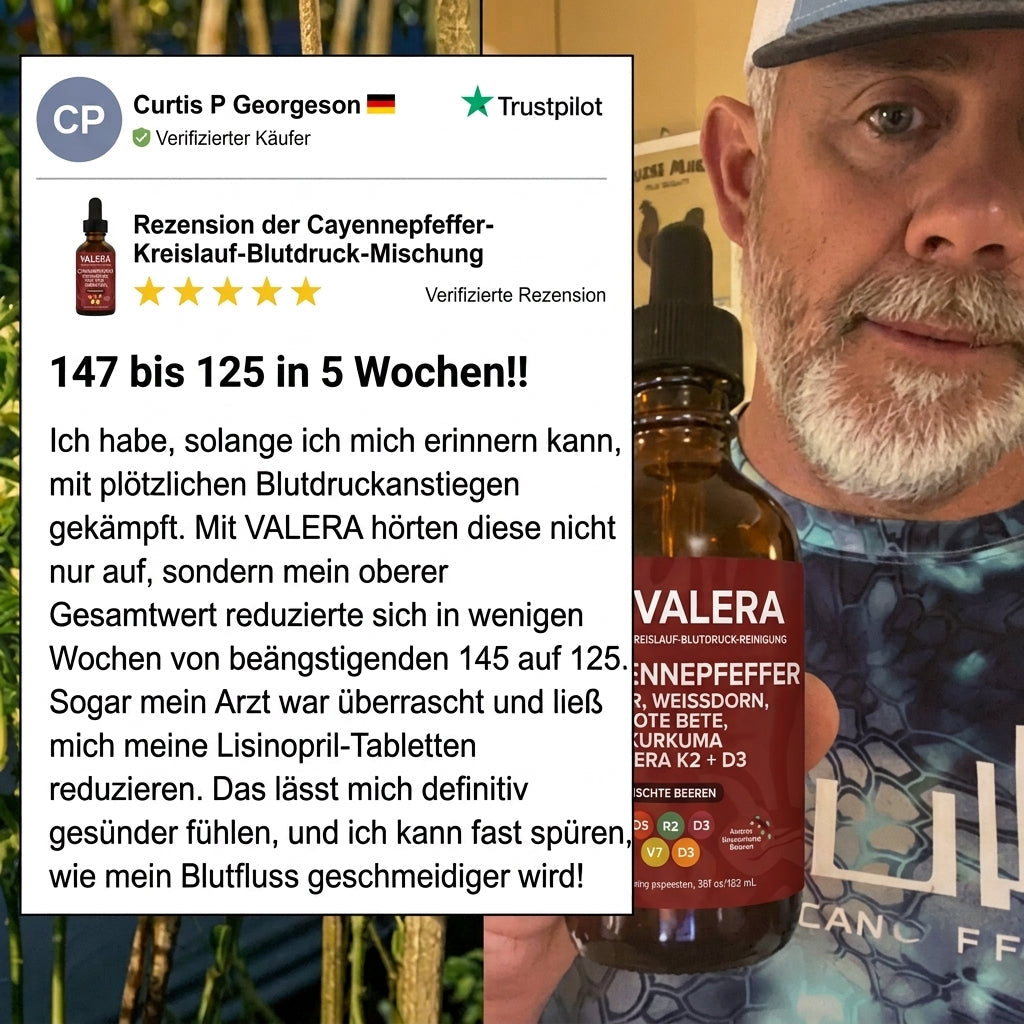 Cayenne-Mischung für Kreislauf und Blutdruck