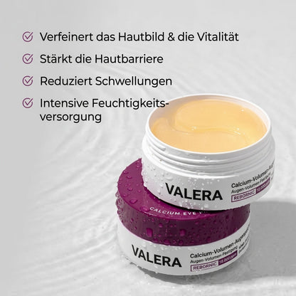 Calcium-Augenauflagen gegen Falten